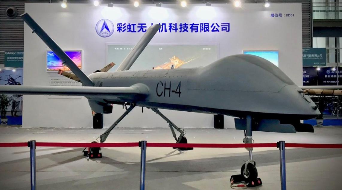 中国彩虹4无人机,彩虹4型无人机武器系统