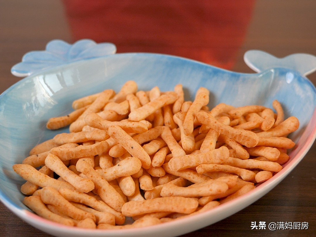 虾条无添加剂,自制的虾条外皮酥里面软可以吃吗