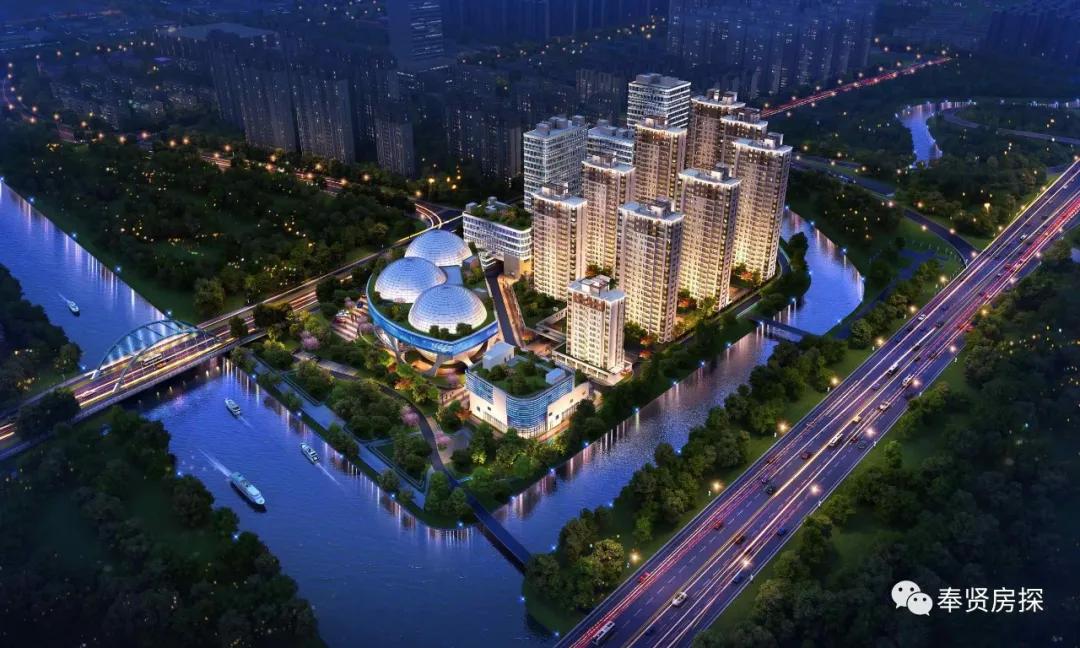 奉贤区新城中心地段,奉贤新城住宅