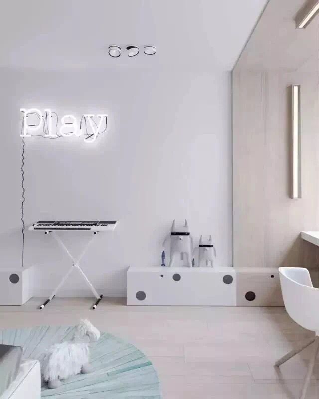 房间大面积白怎么显得高级,白色的家居布局