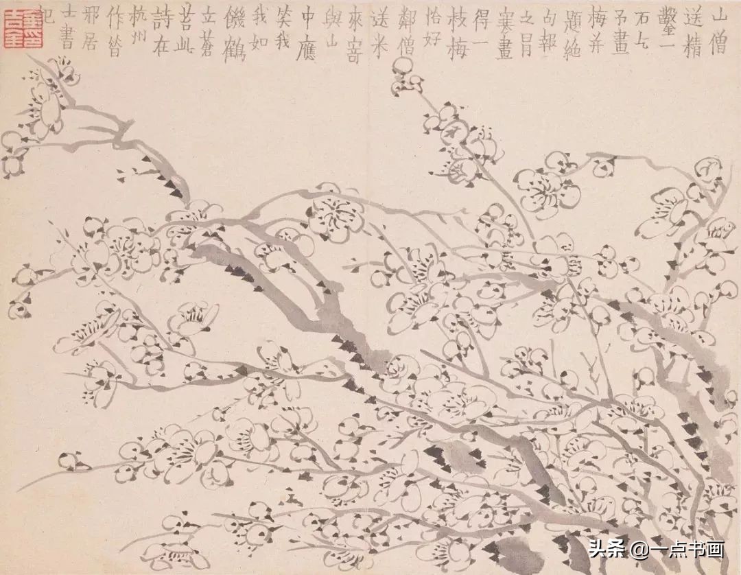 清代画家沈振麟花鸟动物作品欣赏,清代名家山水工笔画作品欣赏