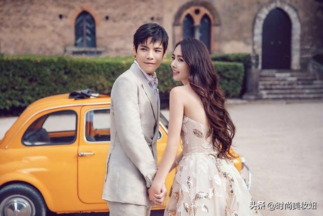 向佐郭碧婷婚纱礼服,郭碧婷婚纱高清图片大全