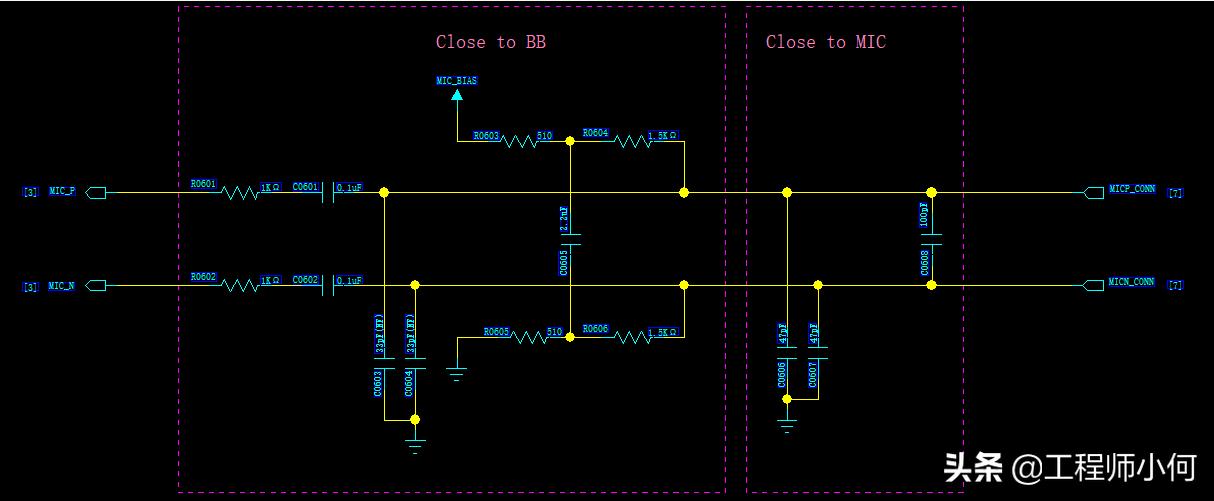手机麦克风电路原理图,手机mic工作原理
