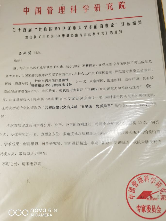 中州东一针——东兴明