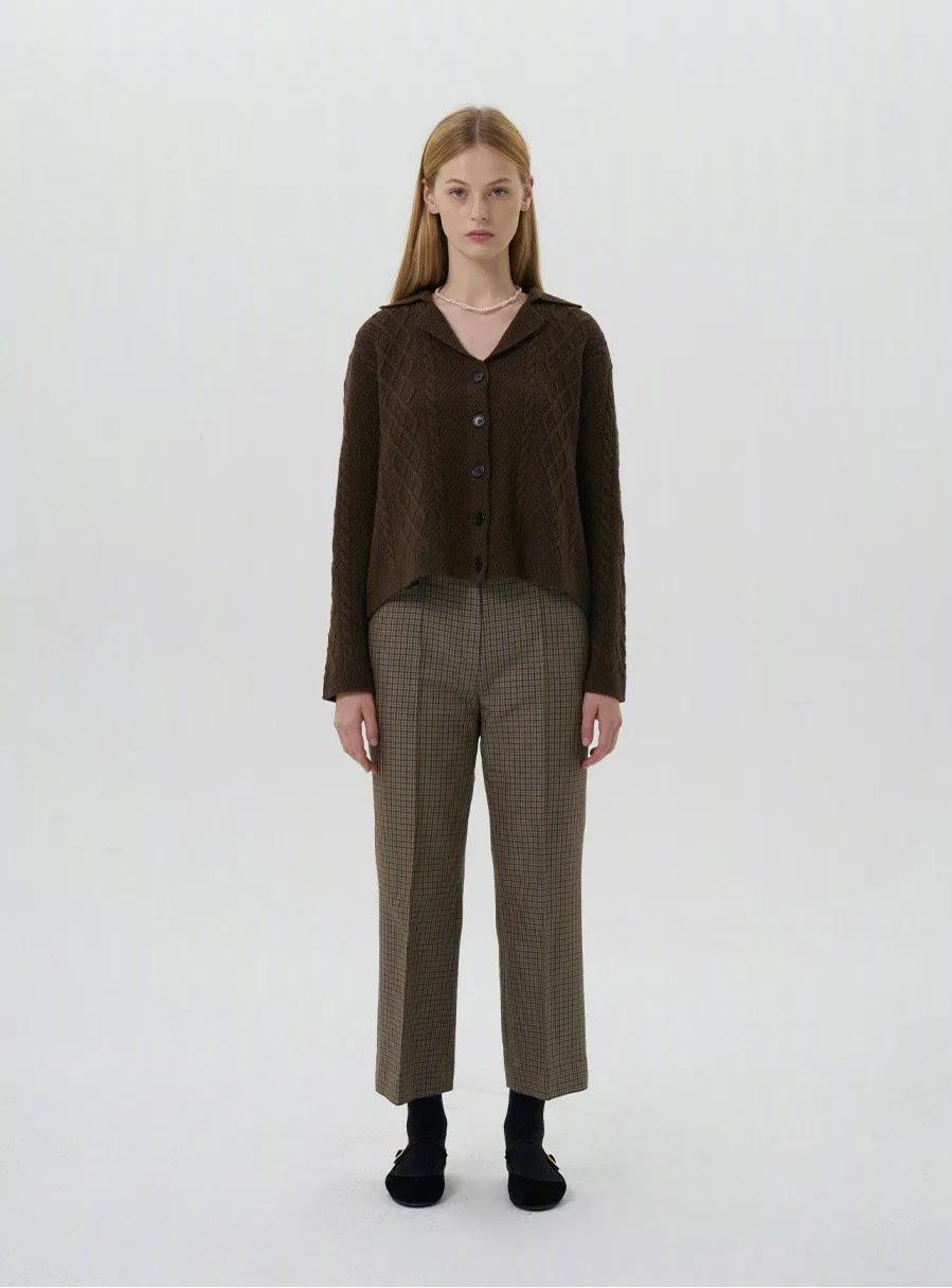 明星同款针织衫日常穿搭,秋天衣服推荐女毛衣