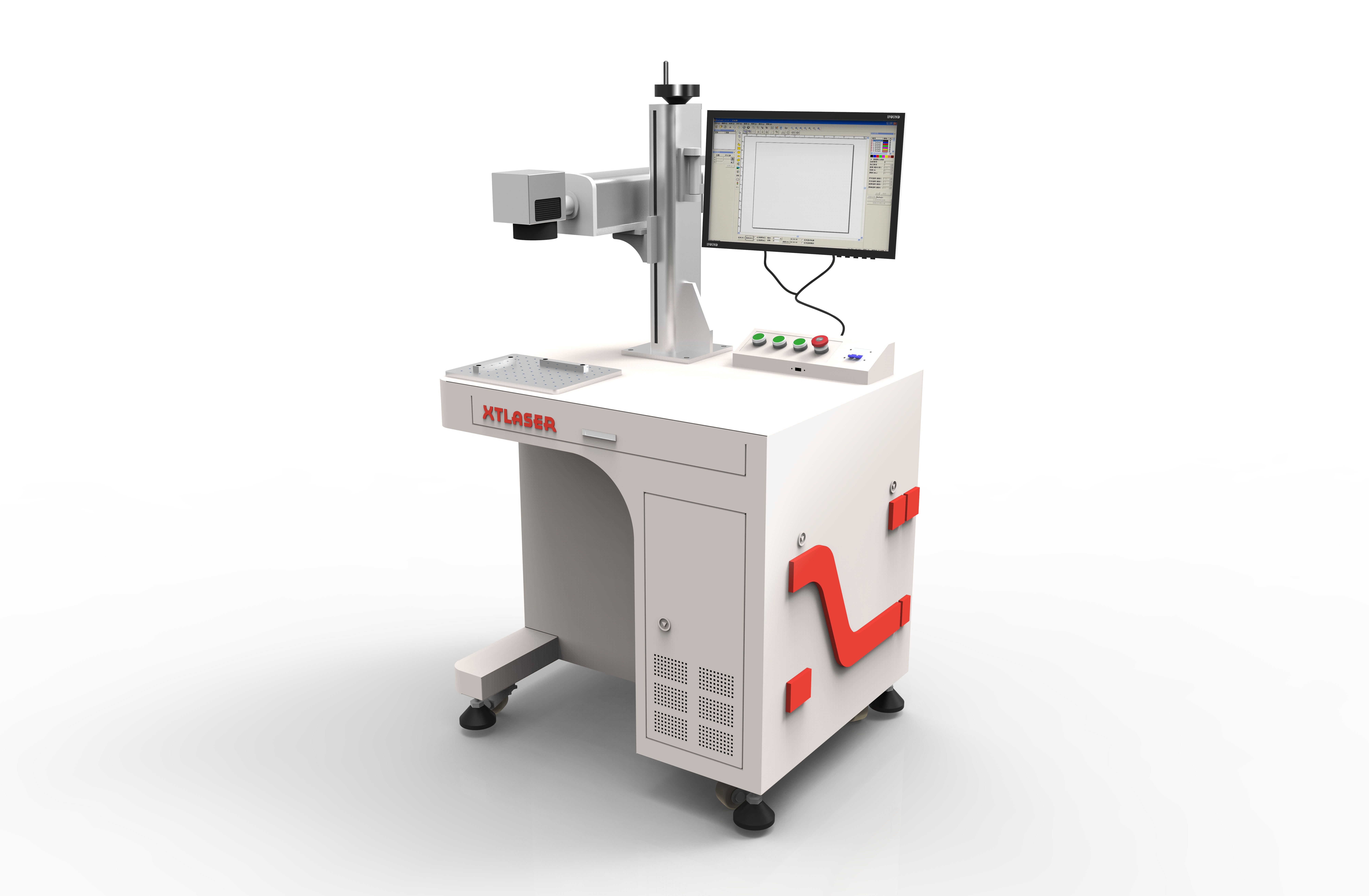 激光打标机的工作原理视频,ccd视觉激光打标机软件工作原理