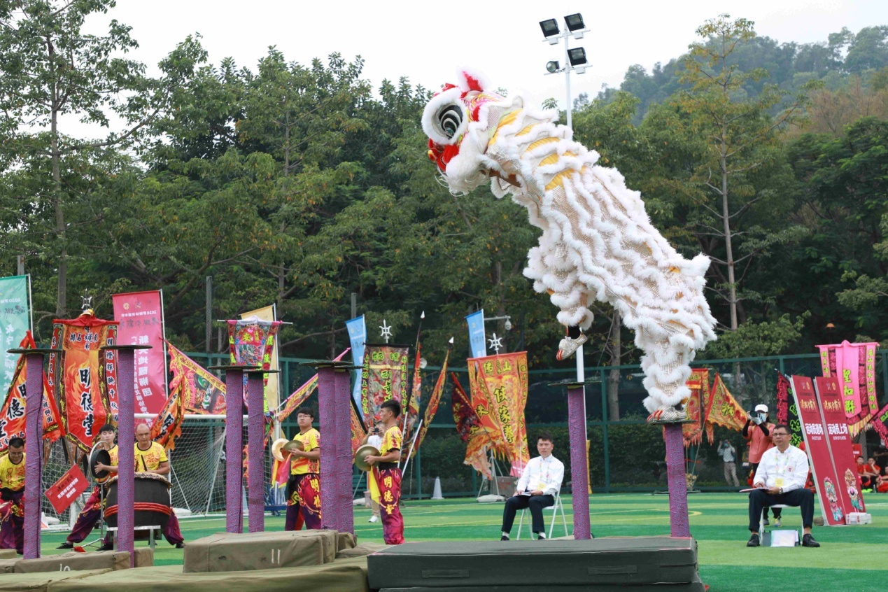 广东省第二届醒狮武术大赛,2020罗湖体育嘉年华醒狮