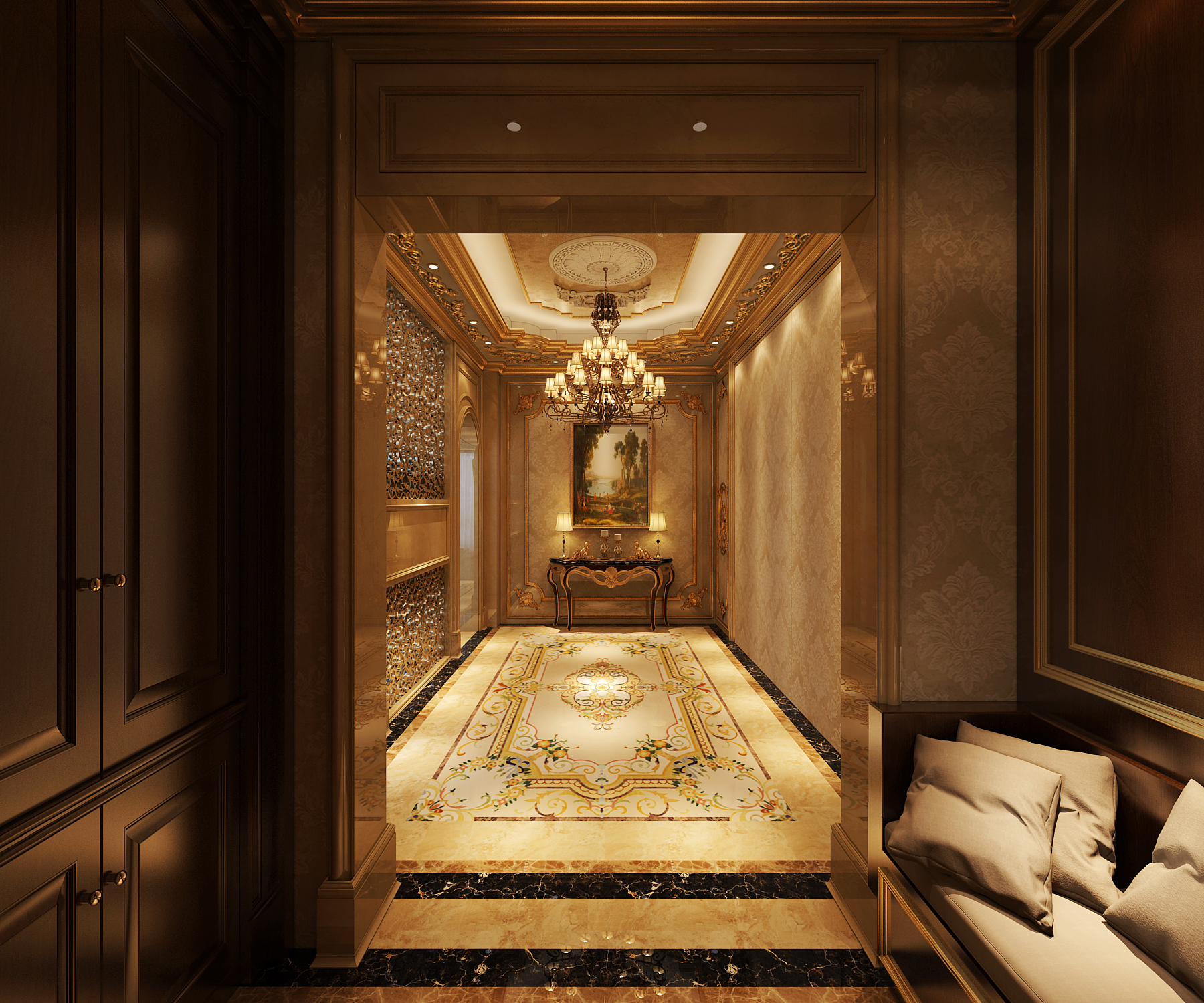 红墅湾170平叠拼装修效果图,红墅湾叠拼别墅