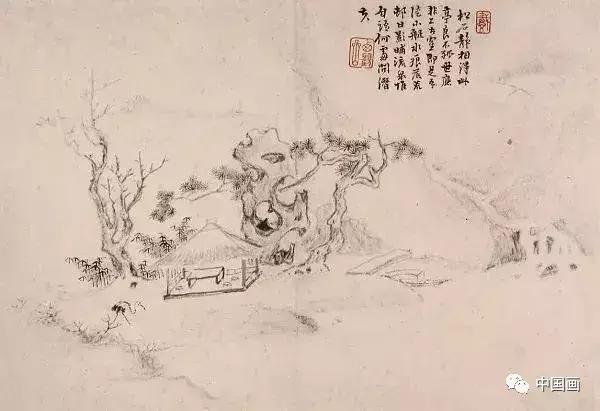 枯笔讲解,赏析枯笔