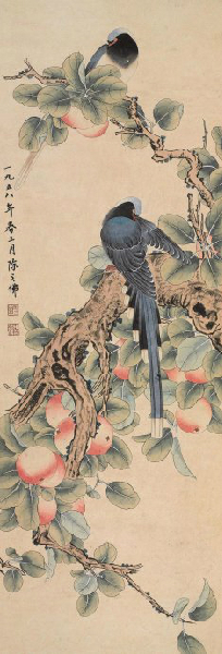 陈之佛工笔花鸟画技法解析,陈之佛花鸟画教程视频