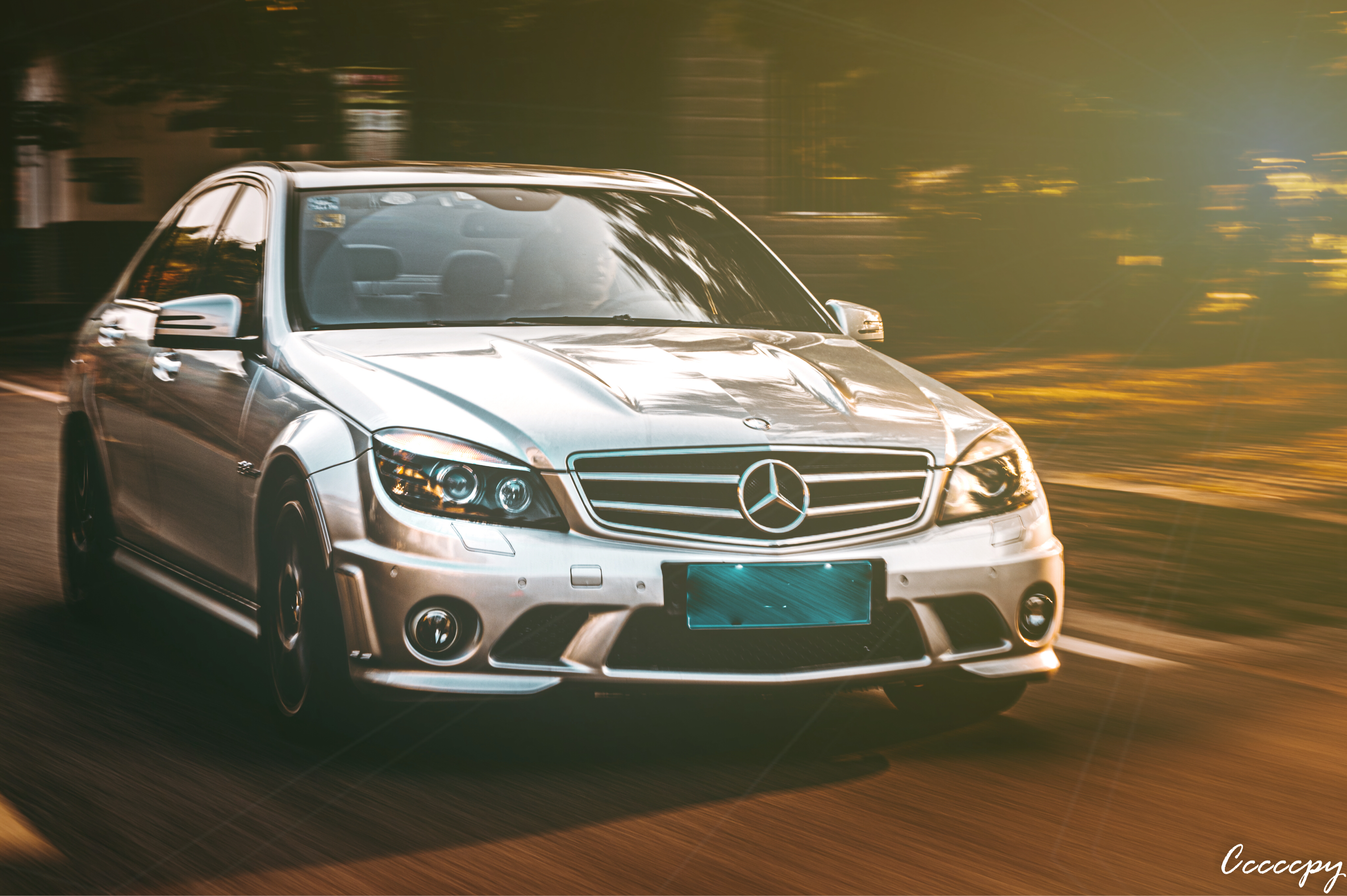 奔驰amgc63双门走街声浪,38号试驾奔驰c63amg