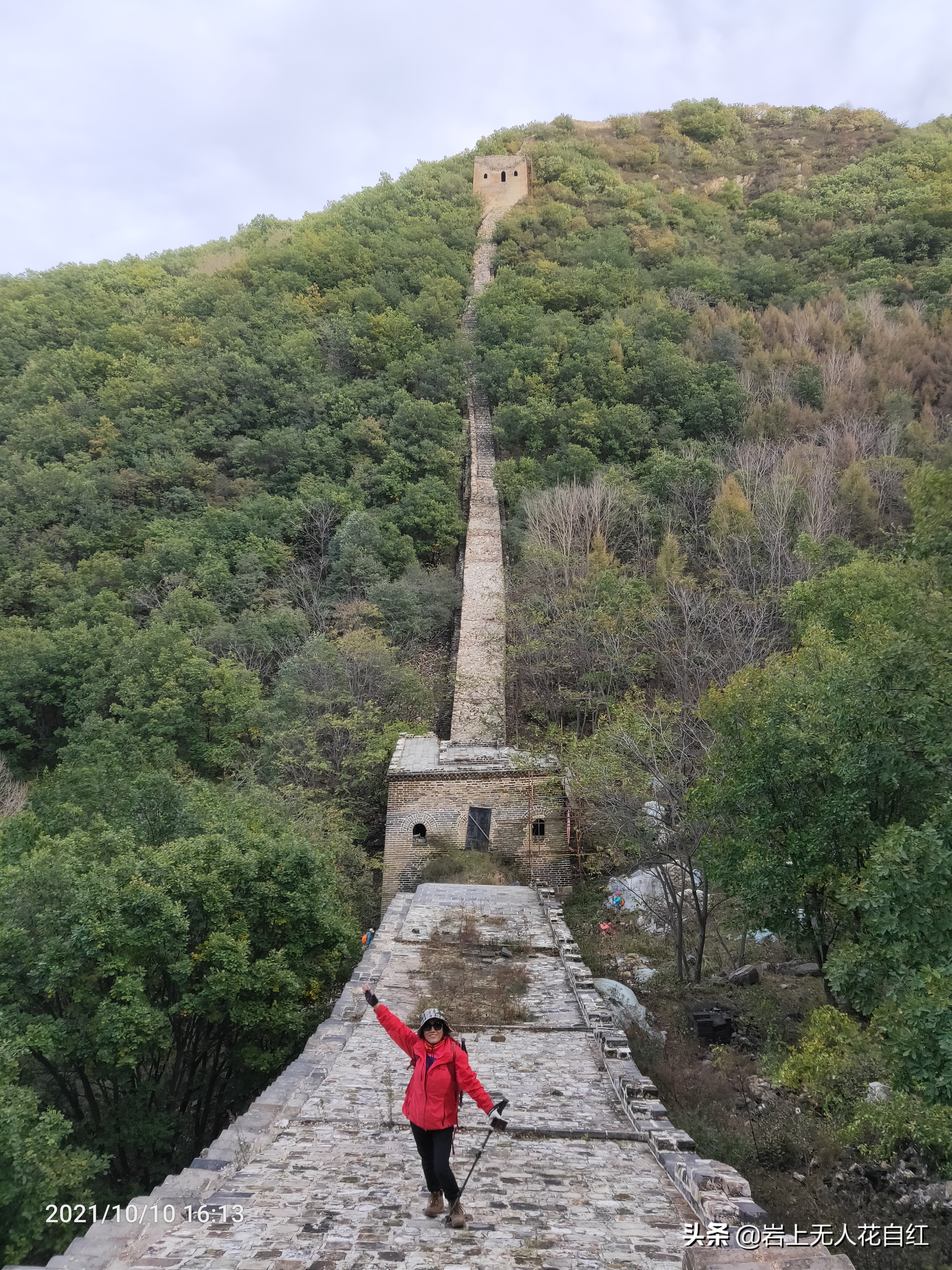司马台东段长城之5：五道梁、倒班岭口之菱形楼、白头楼、水门洞