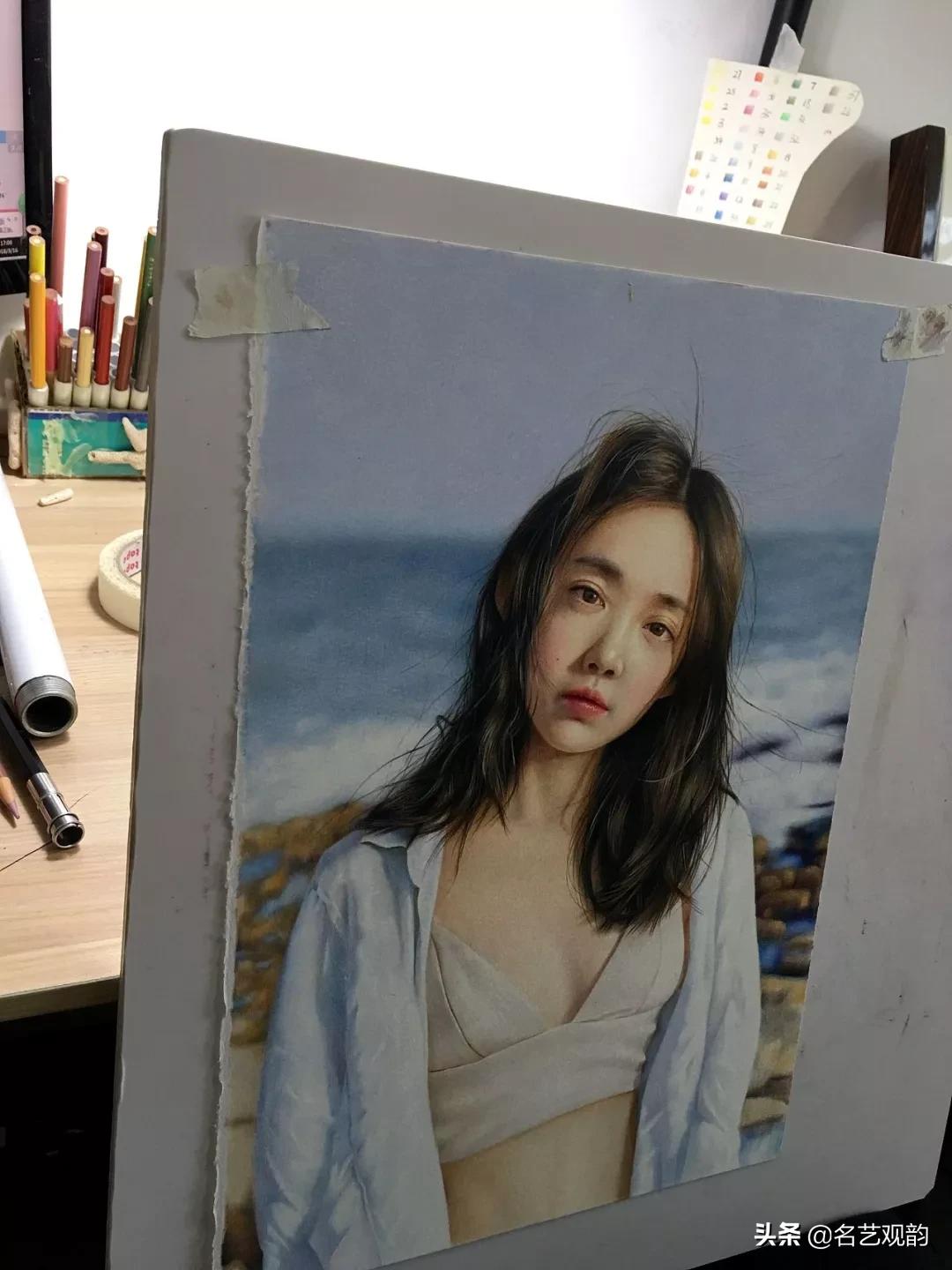 如何用彩铅画女天使男恶魔,用彩铅画动漫人物天使恶魔