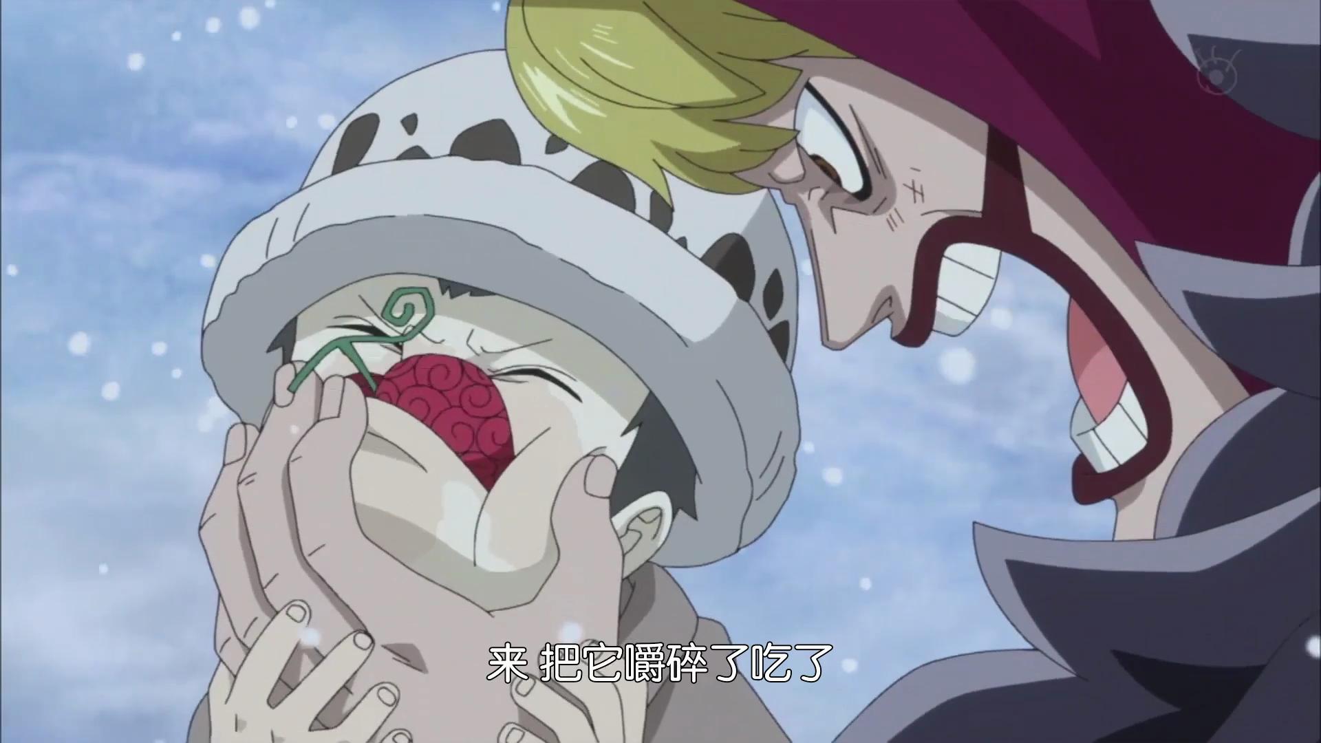 为什么说罗会为路飞牺牲,路飞和罗要打败哪个四皇