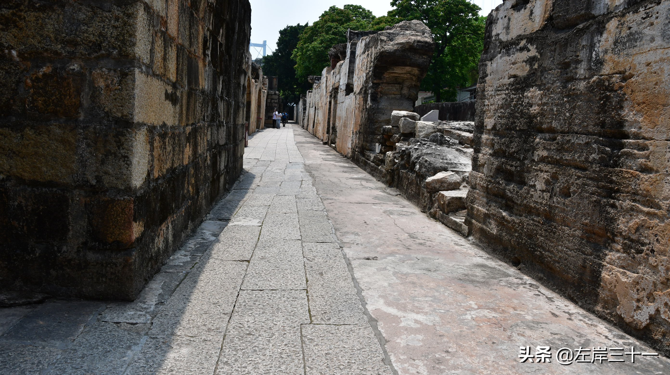 虎门长城在哪里,广东东莞虎门长城