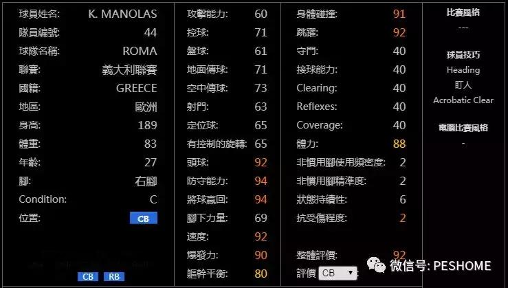 网易实况足球黑球排名,实况手游新赛季球员能力值变化