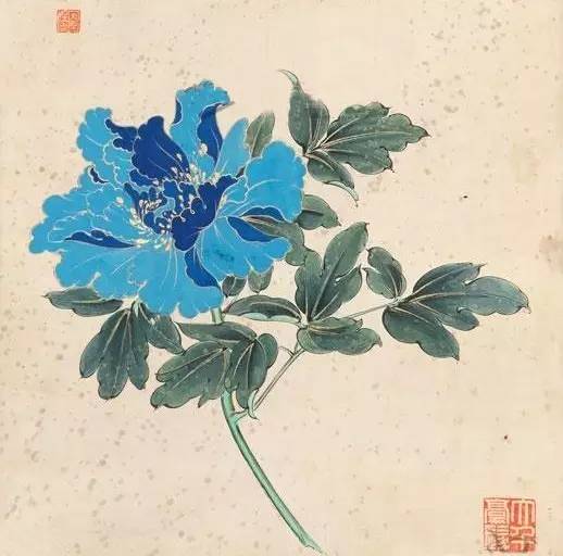 100幅精美写意牡丹画,名家大写意画牡丹作品图片