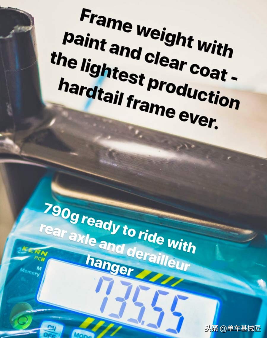 不偷奸不耍滑:实实在在的790g山地车车架,竟然还包含了桶轴