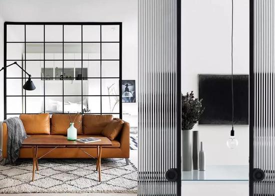 半墙隔断怎么做好看又实用,美观又节省空间的几种隔断方式
