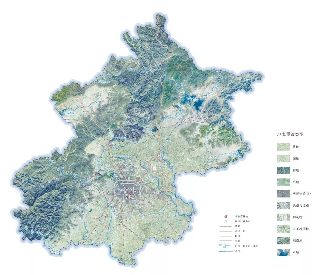 地图上北京的位置怎么看,北京城布局图高清大图
