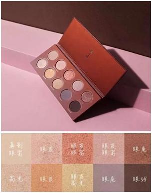 可以轻松搞定全妆的傻瓜式眼影盘,眼影教程日常化妆眼影盘