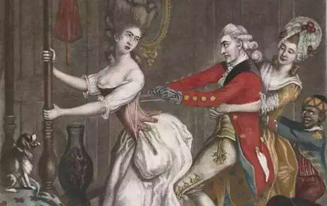 欧洲女性为什么要束腰,欧美国家的束腰