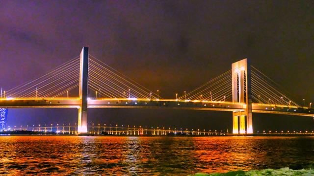 珠海游澳门夜间风景,在珠海看澳门夜景最佳观赏地点