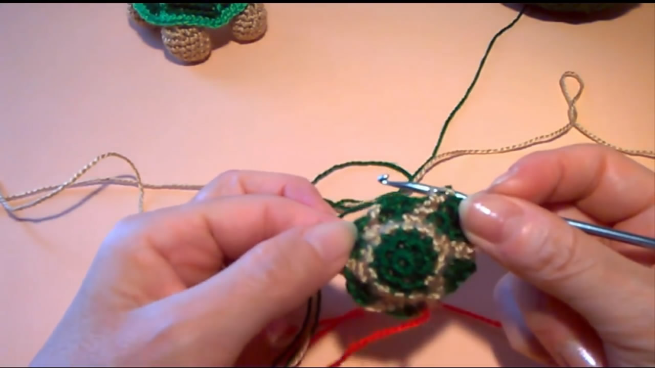 毛线钩织玩偶乌龟视频教程全集,毛线钩织小乌龟材料包教程