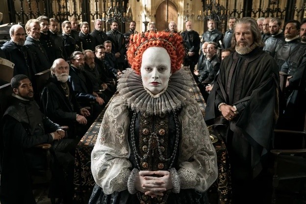 伊丽莎白一世时期服饰风格,伊丽莎白一世平胸礼服