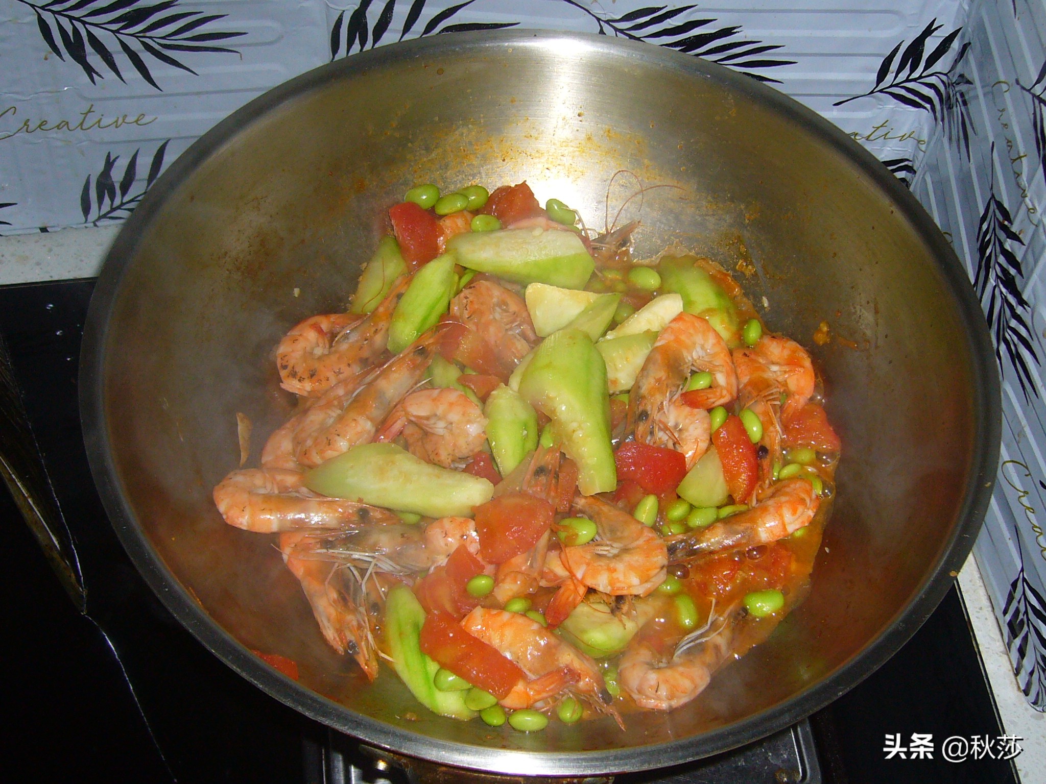 茄汁丝瓜教学,茄汁丝瓜鱼片