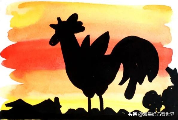 蜡笔油画棒画法,超简单的油画蜡笔素材教程