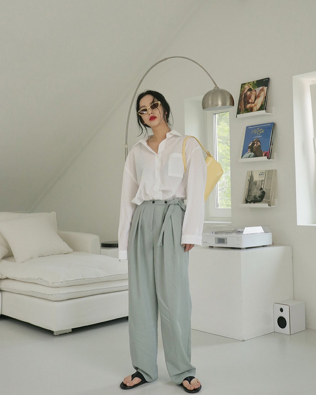 今年春夏就用「淡绿色」来点缀!带你看韩国热销的春绿新品