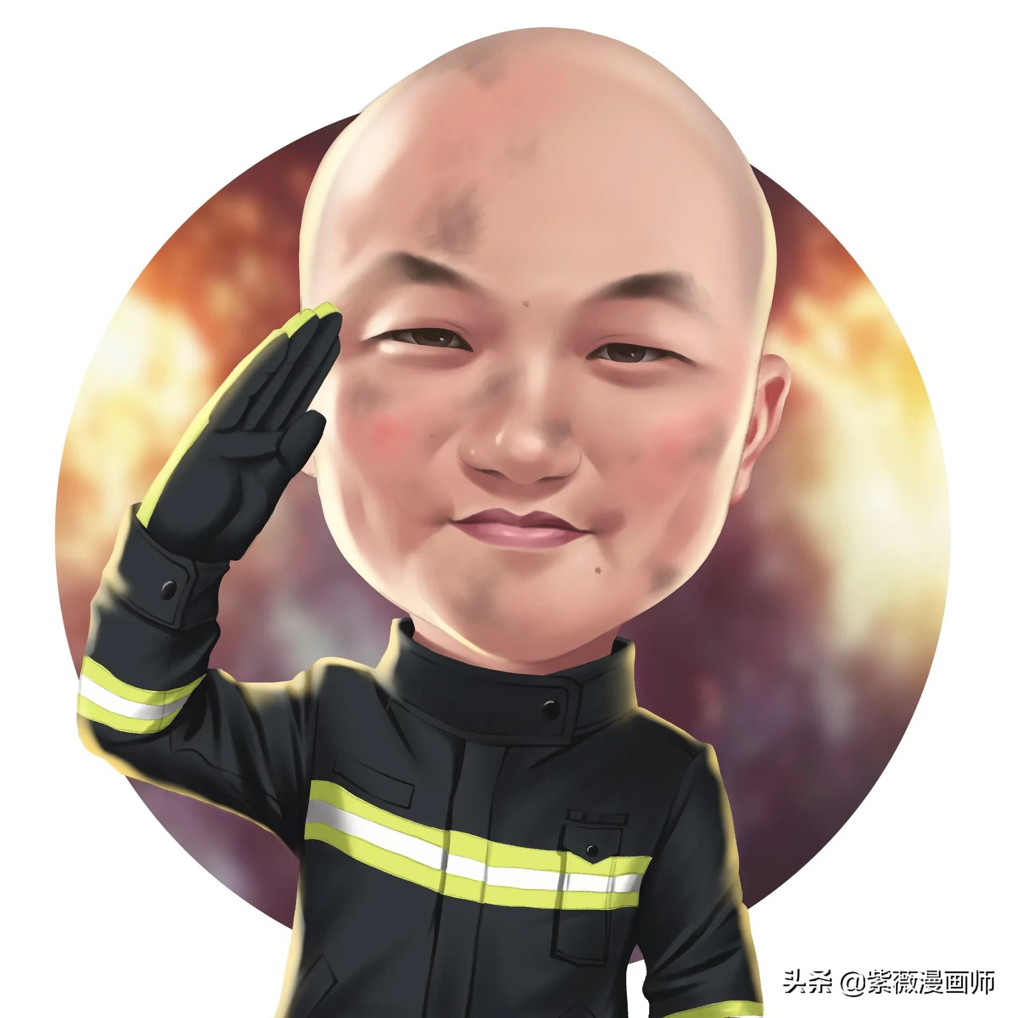 换一换你的头像吧各行业男士职业手绘漫画头像彰显个人气质