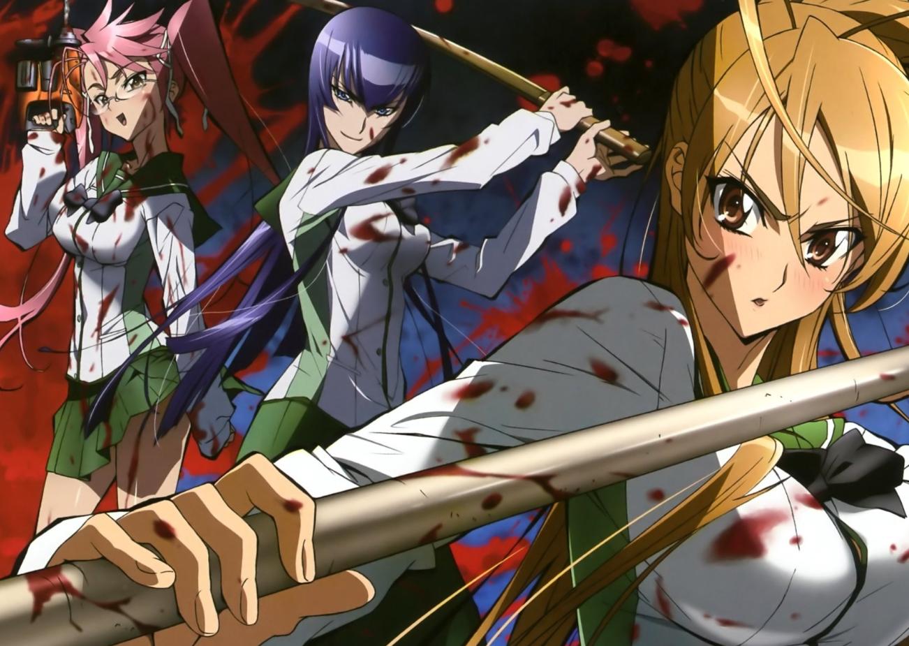 僵尸校园是学园默示录吗,校园僵尸类动漫