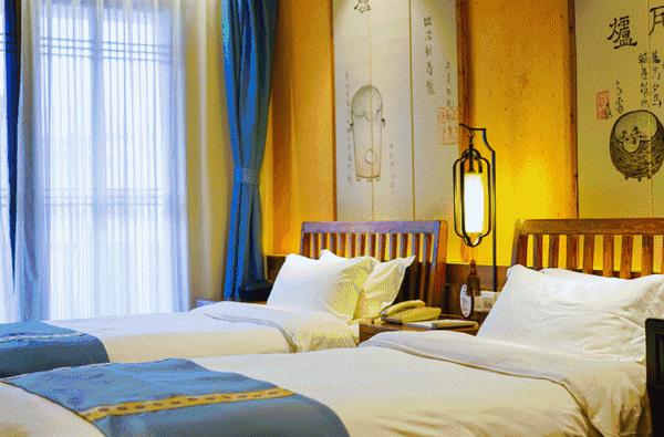 安徽黄山脚下的徽派建筑民宿,黄山徽派民宿哪家好