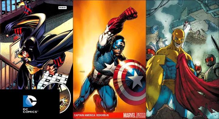 漫威dc互相抄袭角色,漫威dc相似人物的图片