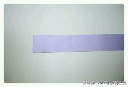 2.5厘米丝带古风蝴蝶结发饰教程,儿童古风丝带蝴蝶结发饰diy教程