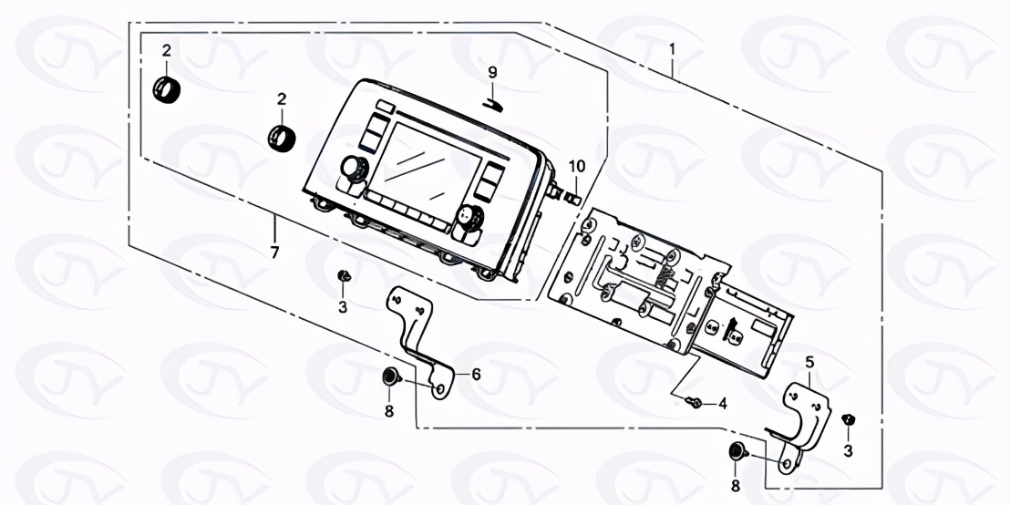 汽车中控触屏失灵漂移修复方法,本田CRV中控失灵