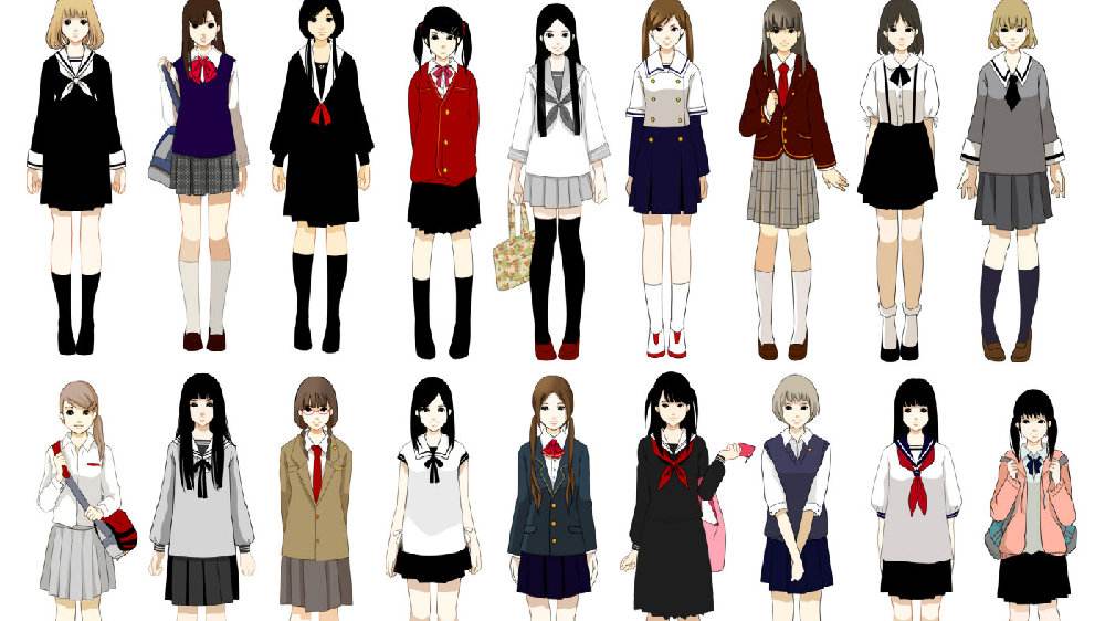 日本jk高级感,日本jk小穿搭