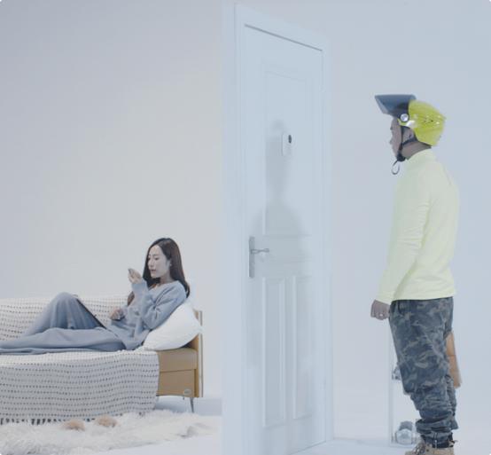 独居神器低调亮相小米9发布会?叮零智能视频门铃了解一下