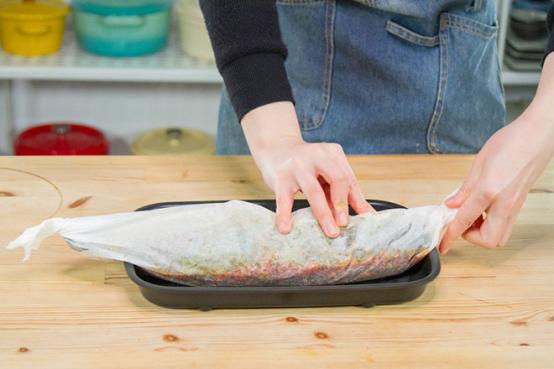 纸包鱼葱香浓郁,纸包鱼茂名