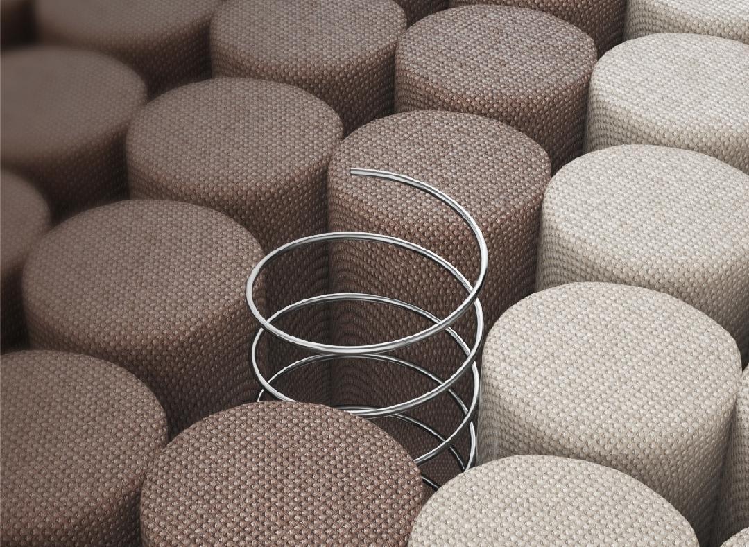 8hschott天然纯乳胶床垫测评,8h乳胶静音独立弹簧床垫m3ac