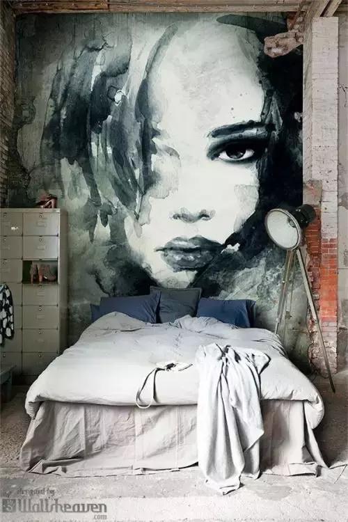 自己在家画墙绘零基础,简单又好看的小墙绘