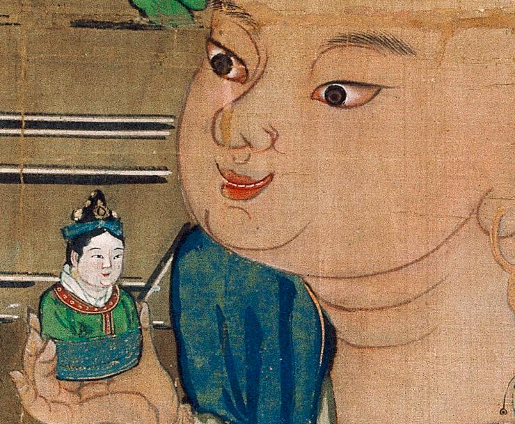 把古画放大了怎么办,500年前的古画放大10倍