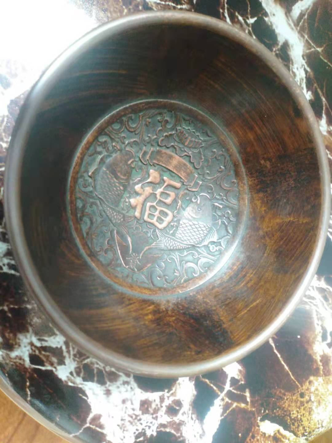 精品老铜炉,精品推荐老瓷器铜鎏金如意