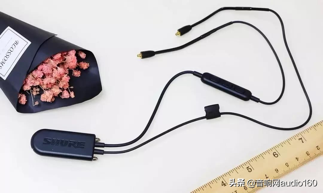 舒尔bt2蓝牙线真假对比,舒尔rmce-bt2