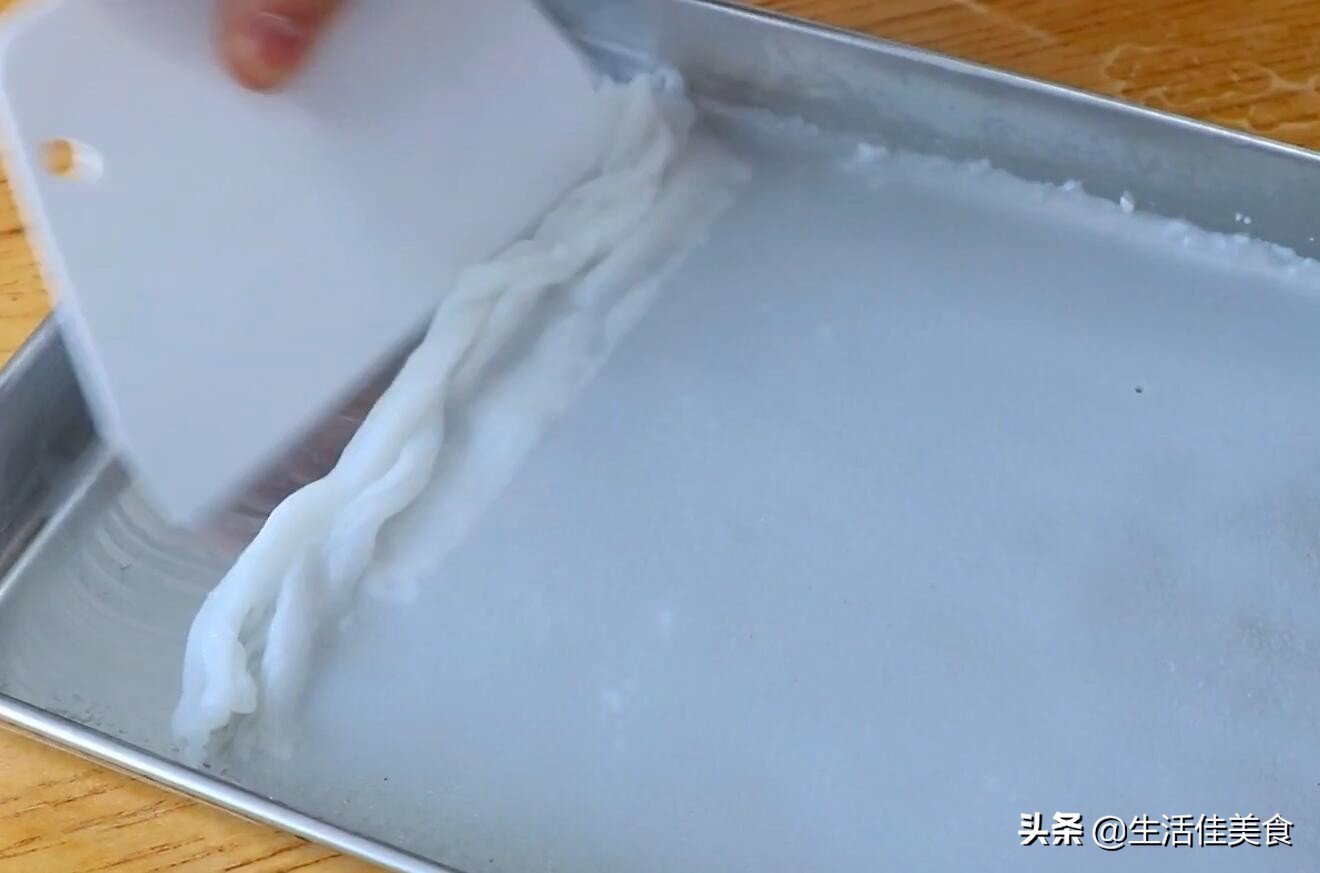 小卷粉米浆家庭制作方法,卷粉的米浆制作方法家庭版