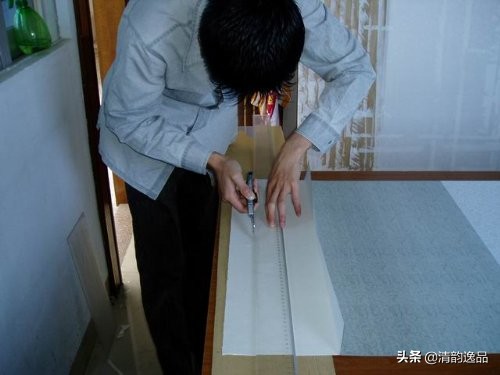 字画木框手工装裱全过程,字画装裱浆糊制作全过程视频