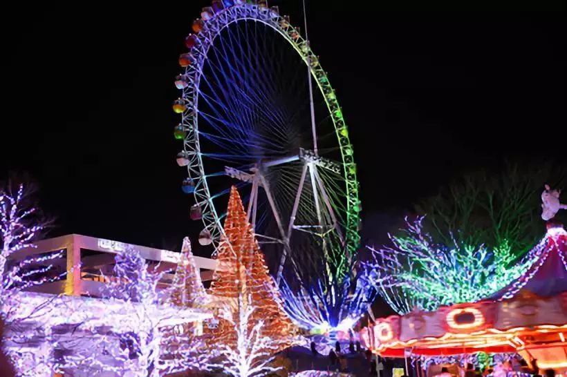 日本神户夜晚灯光秀,日本东京夜景灯光秀