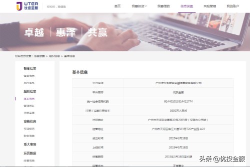 优投金服五大装备，助力合规备案向前冲！